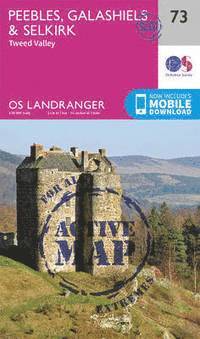 bokomslag Peebles, Galashiels & Selkirk, Tweed Valley