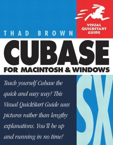 bokomslag Cubase SX for Macintosh and Windows