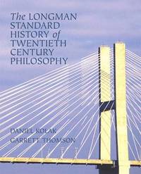 bokomslag The Longman Standard History of 20th Century Philosophy