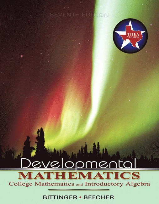 Marvin L. Bittinger, Judith A. Beecher - Developmental Mathematics Thea Hardback, Inbunden