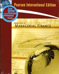 bokomslag Principles of Managerial Finance