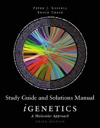 bokomslag Student Study Guide and Solutions Manual for iGenetics