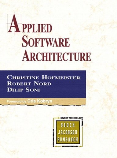 bokomslag Applied Software Architecture (paperback)