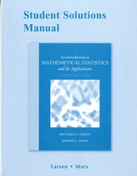 bokomslag Student Solutions Manual for Introduction to Mathematical Statistics and Its Applications