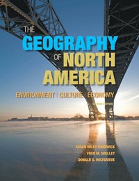 bokomslag Geography of North America, The