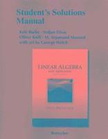 bokomslag Student Solutions Manual for Linear Algebra with Applications