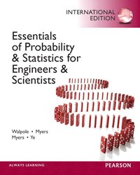 bokomslag Essentials of Probability & Statistics for Engineers & Scientists