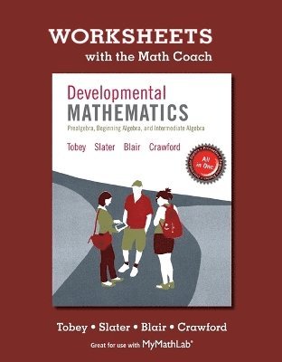 bokomslag Worksheets with the Math Coach for Developmental Mathematics