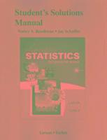 bokomslag Student's Solutions Manual for Elementary Statistics