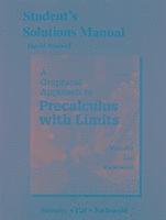 bokomslag Student Solutions Manual for Graphical Approach to Precalculus with Limits, A
