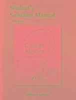 Student's Solutions Manual College Algebra