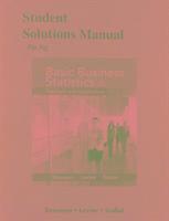 Student Solutions Manual for Basic Business Statistics