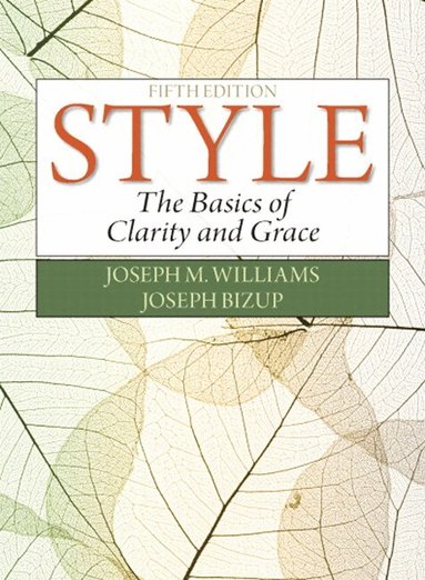 Joseph Williams, Joseph Bizup - Style, Häftad