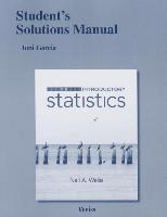 Student Solutions Manual for Introductory Statistics 1
