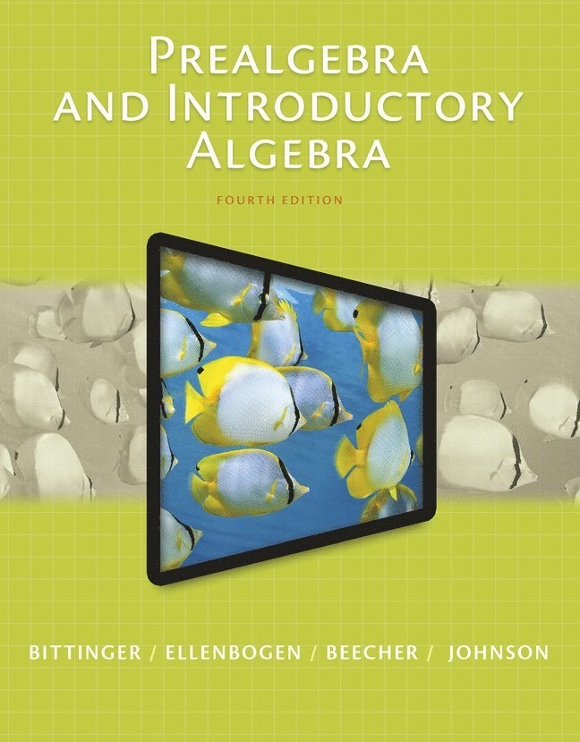Prealgebra and Introductory Algebra 1