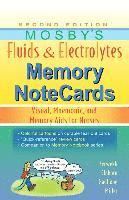 bokomslag Mosby's Fluids & Electrolytes Memory NoteCards
