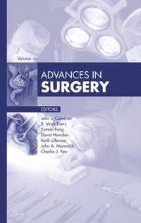 bokomslag Advances in Surgery, 2010