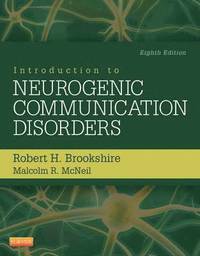 bokomslag Introduction to Neurogenic Communication Disorders
