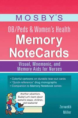 Mosby's OB/Peds & Women's Health Memory NoteCards 1