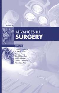 bokomslag Advances in Surgery, 2012