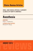 bokomslag Anesthesia, An Issue of Oral and Maxillofacial Surgery Clinics