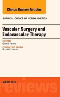 bokomslag Vascular Surgery, An Issue of Surgical Clinics
