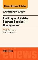 bokomslag Cleft Lip and Palate: Current Surgical Management, An Issue of Clinics in Plastic Surgery