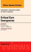 bokomslag Critical Care Emergencies, An Issue of Emergency Medicine Clinics of North America