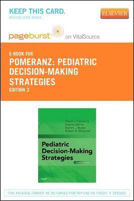 bokomslag Pediatric Decision-Making Strategies Elsevier eBook on Vitalsource (Retail Access Card)