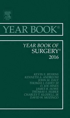 bokomslag Year Book of Surgery, 2016