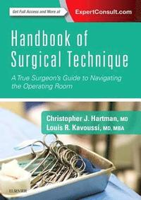 bokomslag Handbook of Surgical Technique