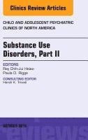 bokomslag Substance Use Disorders: Part II, An Issue of Child and Adolescent Psychiatric Clinics of North America