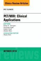 Drew A. Torigian, Andreas Kj�r, Habib Zaidi, Abass Alavi - PET/MRI: Clinical Applications, An Issue of PET Clinics, Inbunden