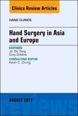 bokomslag Hand Surgery in Asia and Europe, An Issue of Hand Clinics