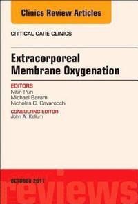 bokomslag Extracorporeal Membrane Oxygenation (ECMO), An Issue of Critical Care Clinics