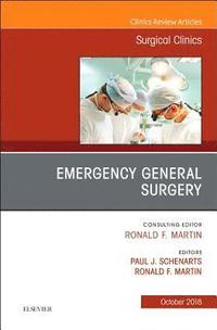 bokomslag Emergency General Surgery, An Issue of Surgical Clinics