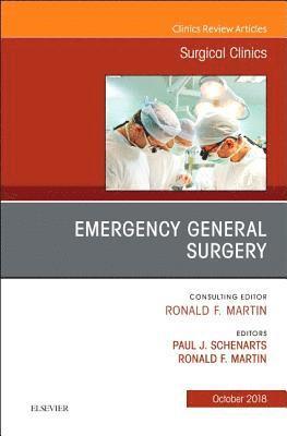 bokomslag Emergency General Surgery, An Issue of Surgical Clinics