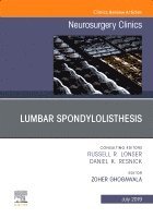 bokomslag Lumbar Spondylolisthesis, An Issue of Neurosurgery Clinics of North America