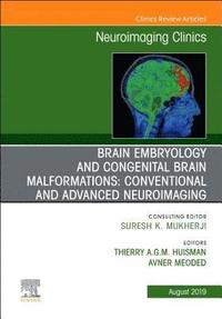 bokomslag Brain Embryology and the Cause of Congenital Malformations, An Issue of Neuroimaging Clinics of North America