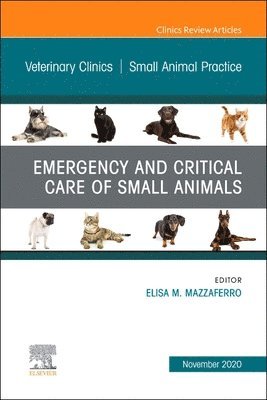 Elisa Mazzaferro, USA) Mazzaferro, Elisa, MS, DVM, PhD, DACVECC (Director of Emergency Services, Wheat Ridge Veterinary Specialists, Wheat Ridge, CO - Emergency and Critical Care of Small Animals, An Issue of Veterinary Clinics of North America: Small Animal Practice, Inbunden