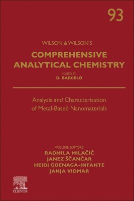 Radmila Milacic, Janez Scancar - Analysis and Characterisation of Metal-Based Nanomaterials, Inbunden