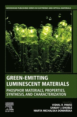bokomslag Green-Emitting Luminescent Materials: Phosphor Materials, Properties, Synthesis, and Characterization