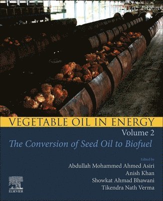 Abdullah Mohammed Ahmed Asiri, Anish Khan, Showkat Ahmad Bhawani, Tikendra Nath Verma - Vegetable Oil in Energy, Volume 2, Häftad