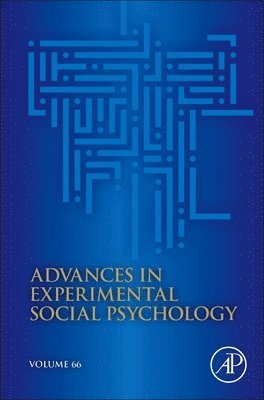 bokomslag Advances in Experimental Social Psychology