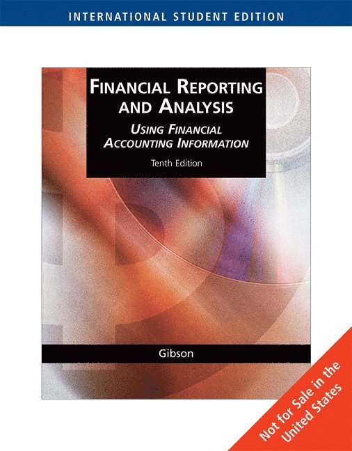 Financial Reporting and Analysis 1
