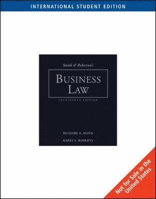 Smith and Roberson's Business Law, International Edition 1