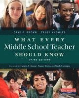 bokomslag What Every Middle School Teacher Should Know, Third Edition