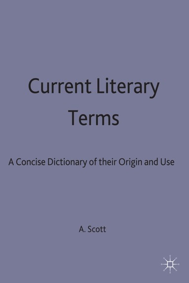 bokomslag Current Literary Terms