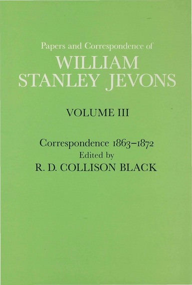 bokomslag Papers and Correspondence of William Stanley Jevons