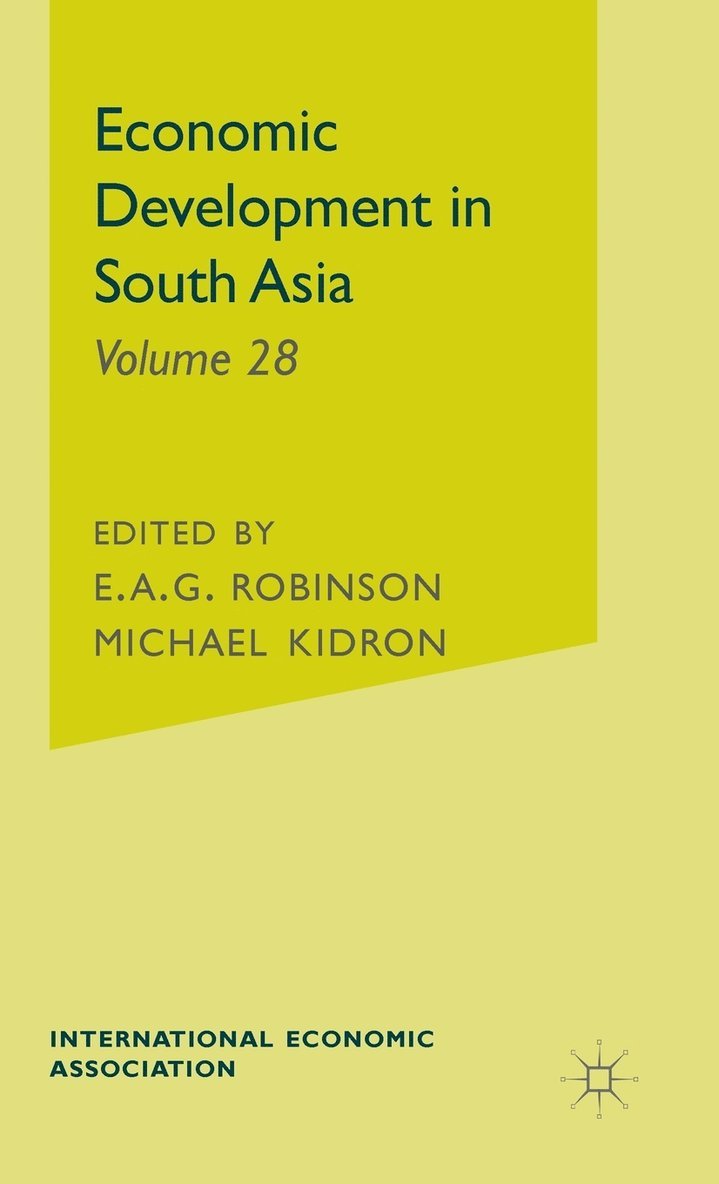 Economic Development in South Asia 1